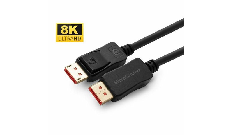 Microconnect MC-DP-MMG-200V1.4 DisplayPort cable 2 m Black