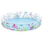 Bestway Triple Ring Deep Dive Inflatable Kiddie Pool 1.83 m x 33 cm