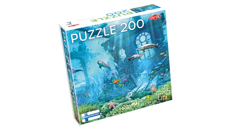 Tactic Lovers Sea adventure Jigsaw puzzle 200 pc(s) Fauna