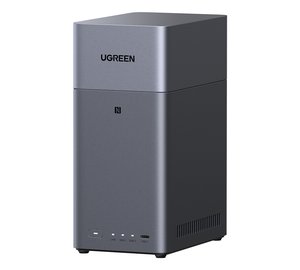 Ugreen DH2300 NAS Mini Tower 4 GB Grey