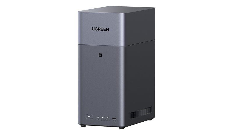 Ugreen DH2300 NAS Mini Tower 4 GB Grey