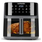 NutriBullet CrispLite Vision Single 8 L Stand-alone 2000 W Hot air fryer Black