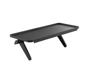 Techly ICA-DRS 902 AV equipment shelf Black Plastic