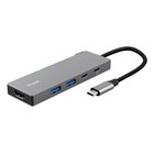 Trust 26062 interface hub USB Type-C Grey