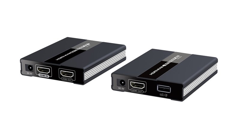 Techly IDATA HDMI-KVM60 KVM extender Transmitter & receiver