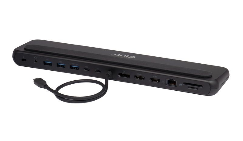 CLUB3D CSV-2541 laptop dock/port replicator Docking USB 3.2 Gen 1 (3.1 Gen 1) Type-C Black