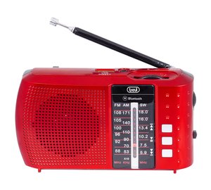Trevi MULTIBAND WIRELESS PORTABLE RADIO USB MICRO SD RA 7F20 BT RED
