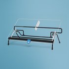 R-Go Tools Document holder R-Go Flex Read, ergonomic, with soft foam wrist rest, transparent acrylic