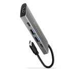 Axagon HMC-5G21 USB 10Gbps hub, 2x USB-A, 2x USB-C, HDMI 4k/30Hz, PD 60W, USB-C cable