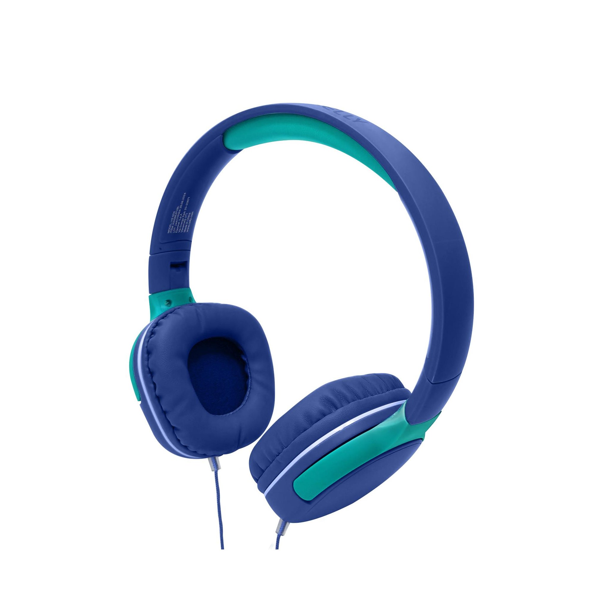 Celly KIDSBEAT2, Langallinen, 20 - 20000 Hz, Puhelut/Musiikki, 85 g, Kuulokkeet, Sininen
