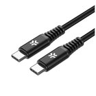 Celly USBCUSBC100WBK USB cable 2 m USB C 100 W Black