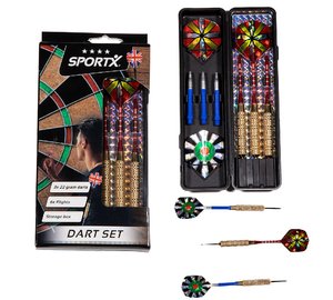 SportX Dart Set Deluxe in Case 22 gr.
