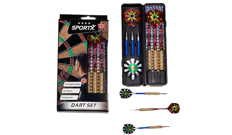 SportX Dart Set Deluxe in Case 22 gr.