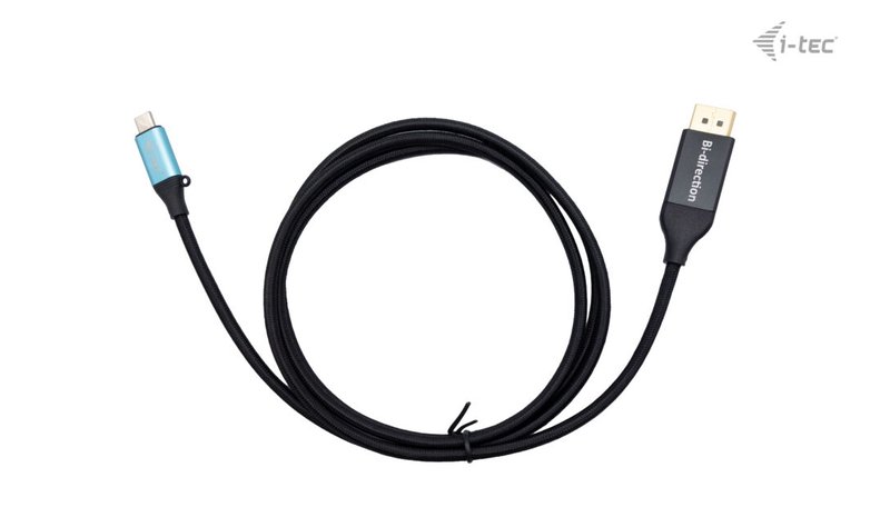 i-tec USB-C DisplayPort Bi-Directional Cable Adapter 8K/30Hz 150cm