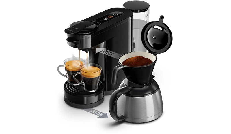 Senseo HD6592/65 coffee maker Semi-auto Combi coffee maker 1 L
