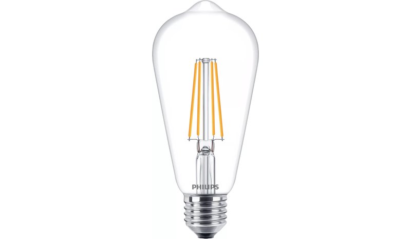 Philips Filament Bulb Clear 60W ST64 E27
