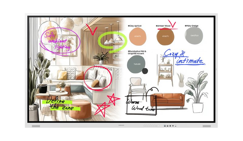 Samsung The Flip 75 Inch WMFX