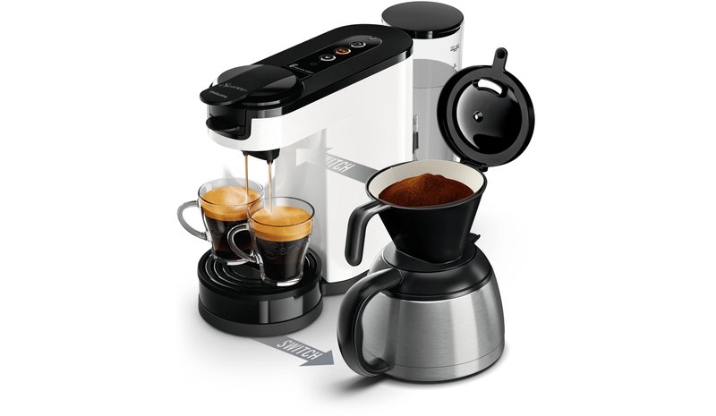 Senseo HD6592/05 coffee maker Semi-auto Combi coffee maker 1 L