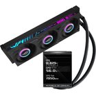 ASUS ROG Strix LC IV 360 ARGB LCD Processor Liquid cooling kit 12 cm Black