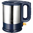 Unold 18018 electric kettle 1.5 L 2200 W Blue, Stainless steel