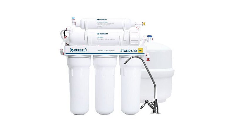 Käänteisosmoosisuodatin Ecosoft Standard PRO mineralisaattorilla, MO550MECOSTD