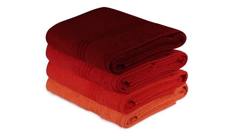 Asir pyyhesetti Rainbow Red, 4 kpl.