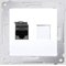 Simon 54 Computer Socket Rj45 Cat.6 suojattu valkoinen – kuva 1