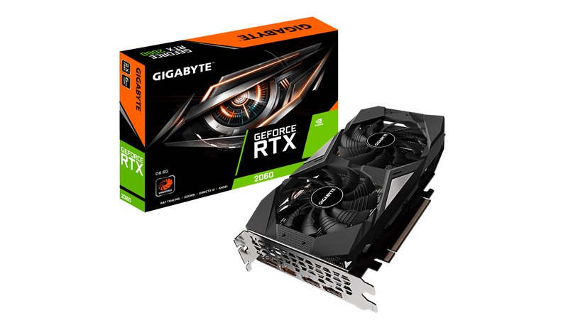 GIGABYTE GeForce RTX 2060 D6 6G NVIDIA 6 GB GDDR6