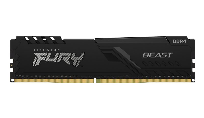 Kingston Technology FURY Beast 8GB 3600MT/s DDR4 CL17 DIMM Black