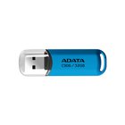 ADATA AC906-32G-RWB USB flash drive 32 GB USB Type-A 2.0 Blue, Transparent