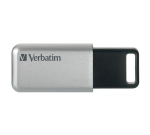 Verbatim Secure Pro - USB 3.0 Drive 64 GB - Silver