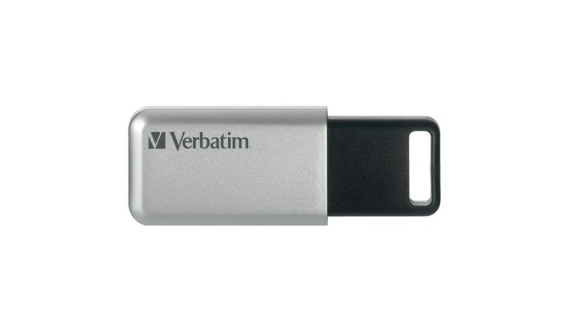 Verbatim Secure Pro - USB 3.0 Drive 64 GB - Silver
