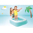 Sininen puhallettava lasten uima-allas