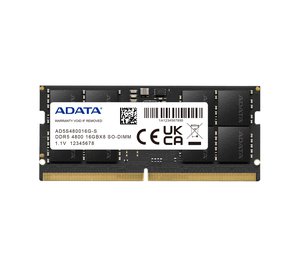 ADATA Premier memory module 16 GB 1 x 16 GB DDR5 262-pin SO-DIMM ECC