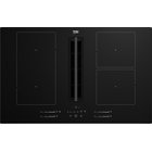 Beko HIXI 84700 UF Black Built-in 80 cm Zone induction hob 4 zone(s) Built-in hood