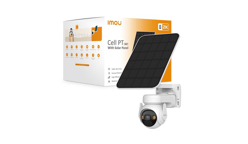Imou Cell PT Solar Kit Dome IP security camera Outdoor 2304 x 1296 pixels Wall