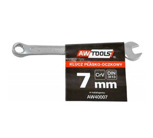 Awtools 7mm yhdistelmäavain Black Line