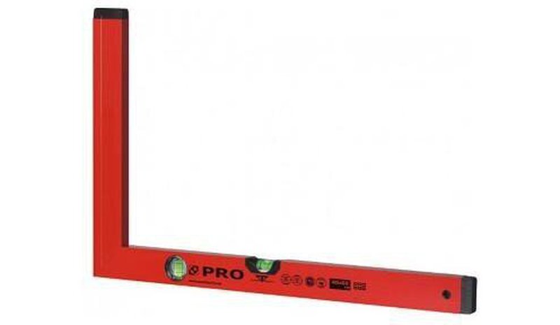 Pro kulmamittari 50x80 cm vesivaa'alla
