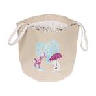 Moomin Arabia Muumien säilytyskori GOTS-sateenvarjon alla, 24 cm