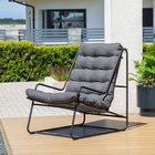 Ulkoistuimen tyyny Patio Topaz, 85x62 cm, harmaa