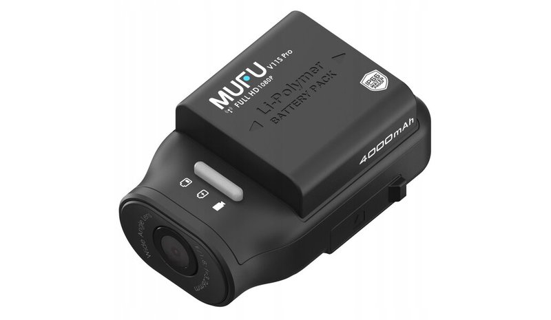 Kamera vaizdo registratorius motociklui MUFU V11S Pro Full HD 30 fps akumuliatorius 16 h