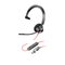HP Poly Blackwire 3310 Monaural USB-C Headset +USB-C/A Adapter – kuva 1