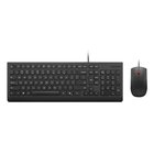 Lenovo 4X31R64409 keyboard Mouse included Universal USB Danish Black