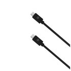 Celly USBCUSBCPD3MBK USB cable 3 m USB C 60 W Black