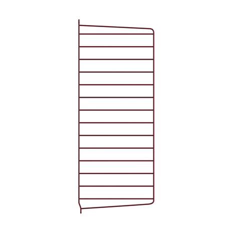 String String seinäpääty Tummanpunainen, 75x30 cm, 1-pack