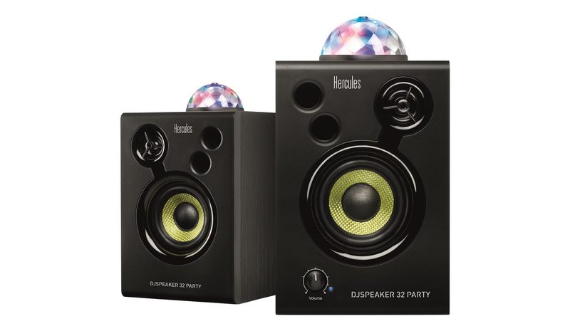 Hercules DJ Speaker 32 Party Black Wired 30 W
