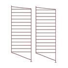 String String lattiakaide Tummanpunainen, 85x30 cm, 2-pack
