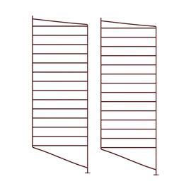 String String lattiakaide Tummanpunainen, 85x30 cm, 2-pack