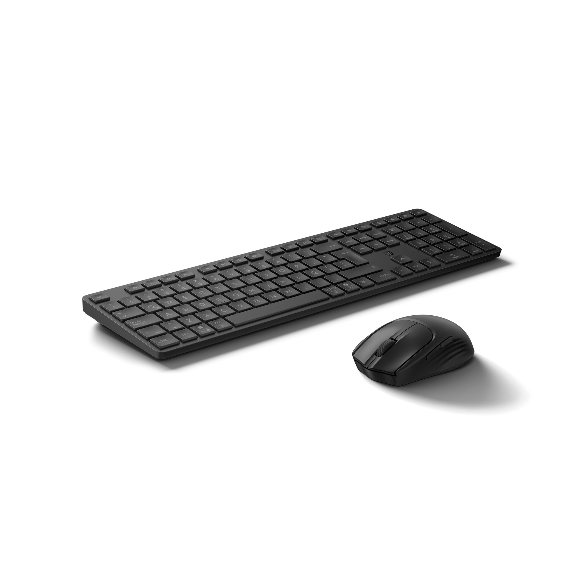 HP :n hiiren ja näppäimistön yhdistelmä, Dual Mode, monilaitetuki, 490C, Täysikokoinen (100 %), Langaton, RF Wireless + Bluetooth, Plunger key swit...