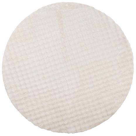 vidaXL Alue matot Pyöreä SIROLO Beige Ø 160 CM Polyesteri